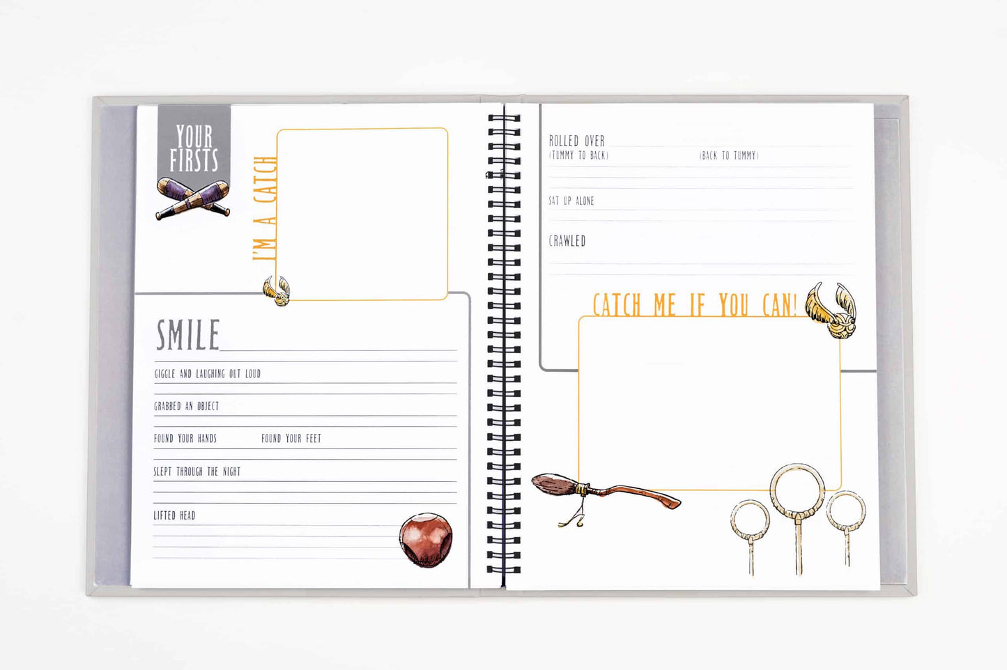 Harry Potter Little Keeper Baby Album & Shower Invitation Set Bundle