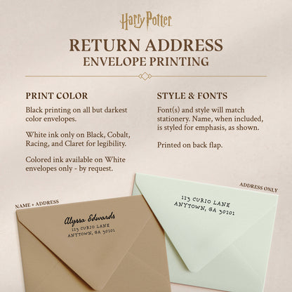 Harry Potter Magical Bundle Personalized Baby Birth Announcements