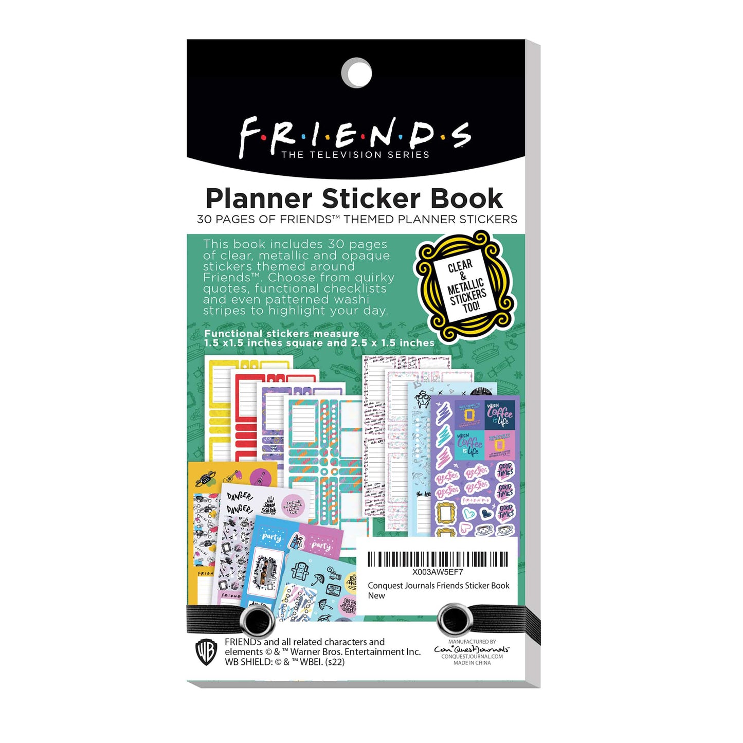 Friends Planner Sticker Book