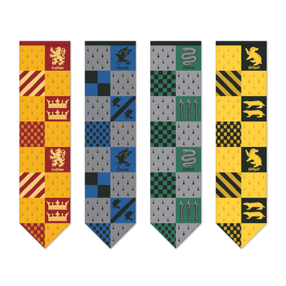 Harry Potter Hogwarts House Quidditch Large Banner Flag Set (12'' x 49'')