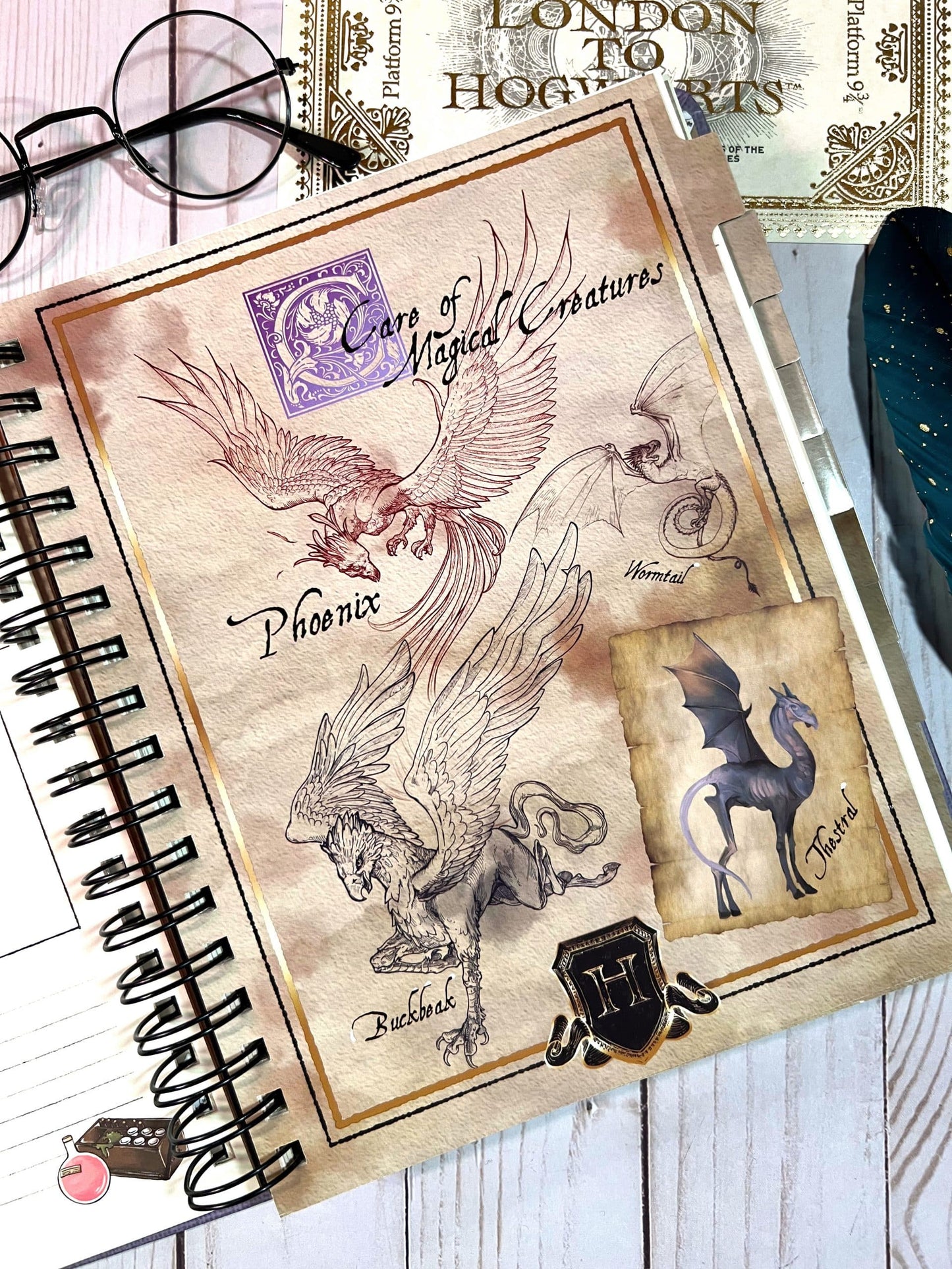 Harry Potter Time is of the Essence Spiral Undated Weekly Planner