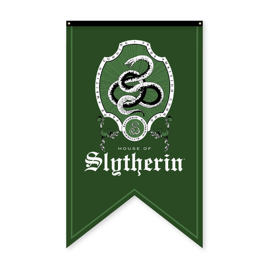 Harry Potter Slytherin Crest Banner Flag (30'' x 50'')