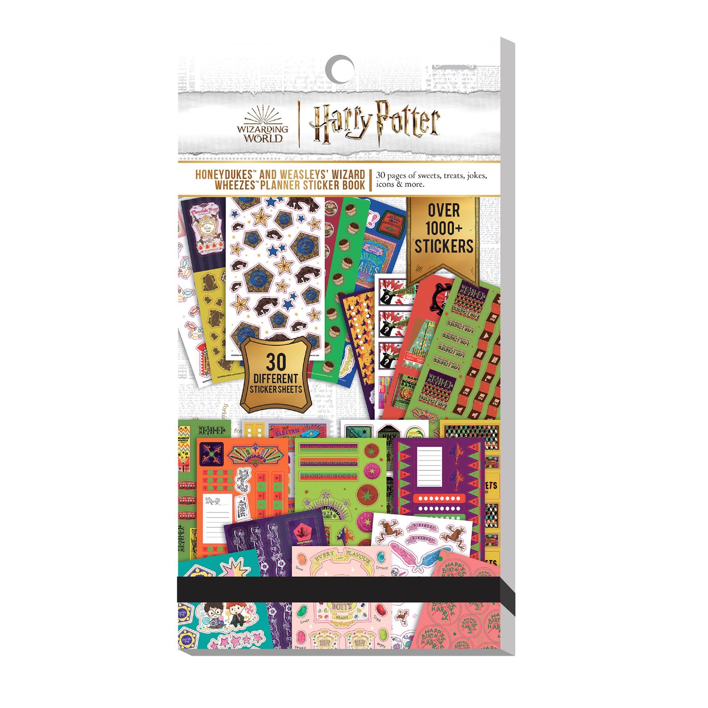 Harry Potter Honeydukes & Weasley's Wizard Wheezes Planner Sticker Book