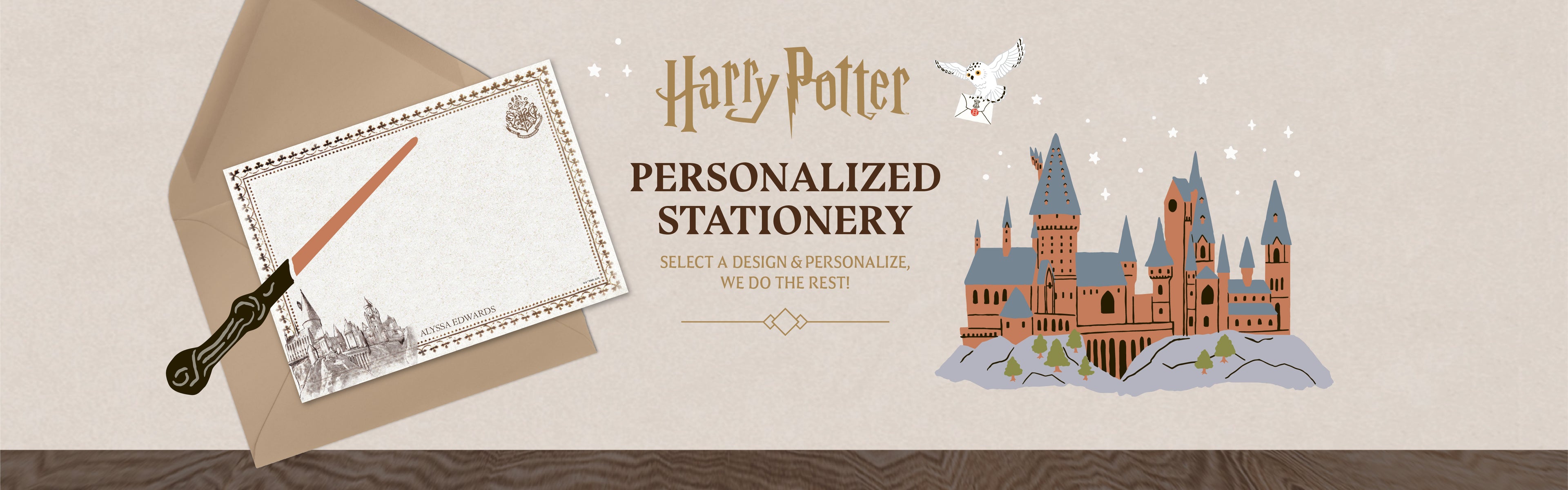 officially licensed harry potter personalized stationery customizable invites baby shower invitations thank you cards birth announcements notecards