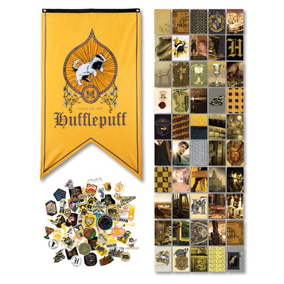 Harry Potter Hufflepuff Crest Banner Flag (30'' x 50'')