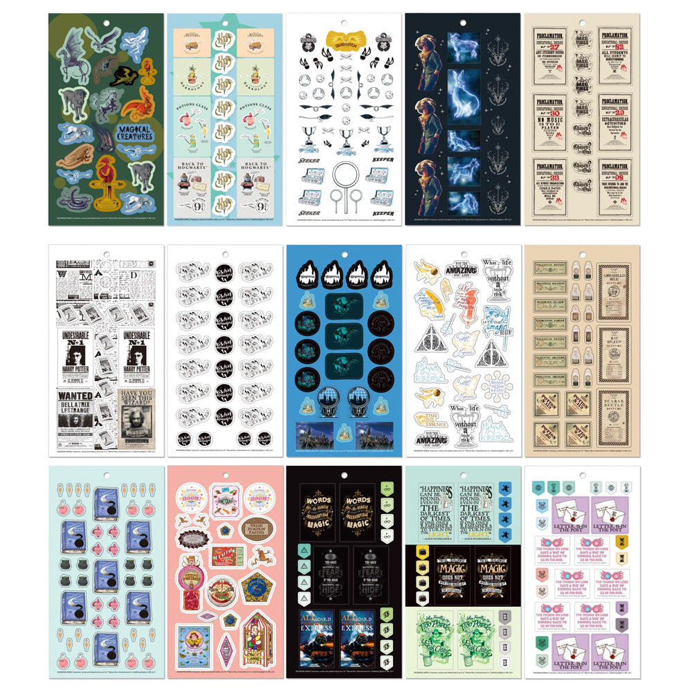 Harry Potter Planner Sticker Book Bundle (2-Pack)