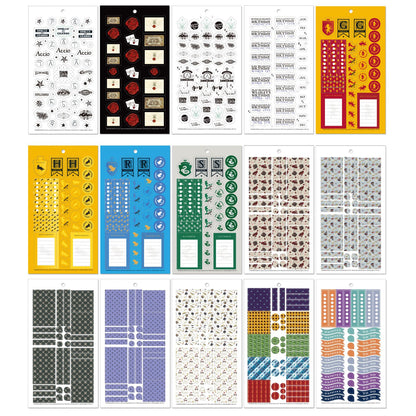 Harry Potter Planner Sticker Book Bundle (2-Pack)