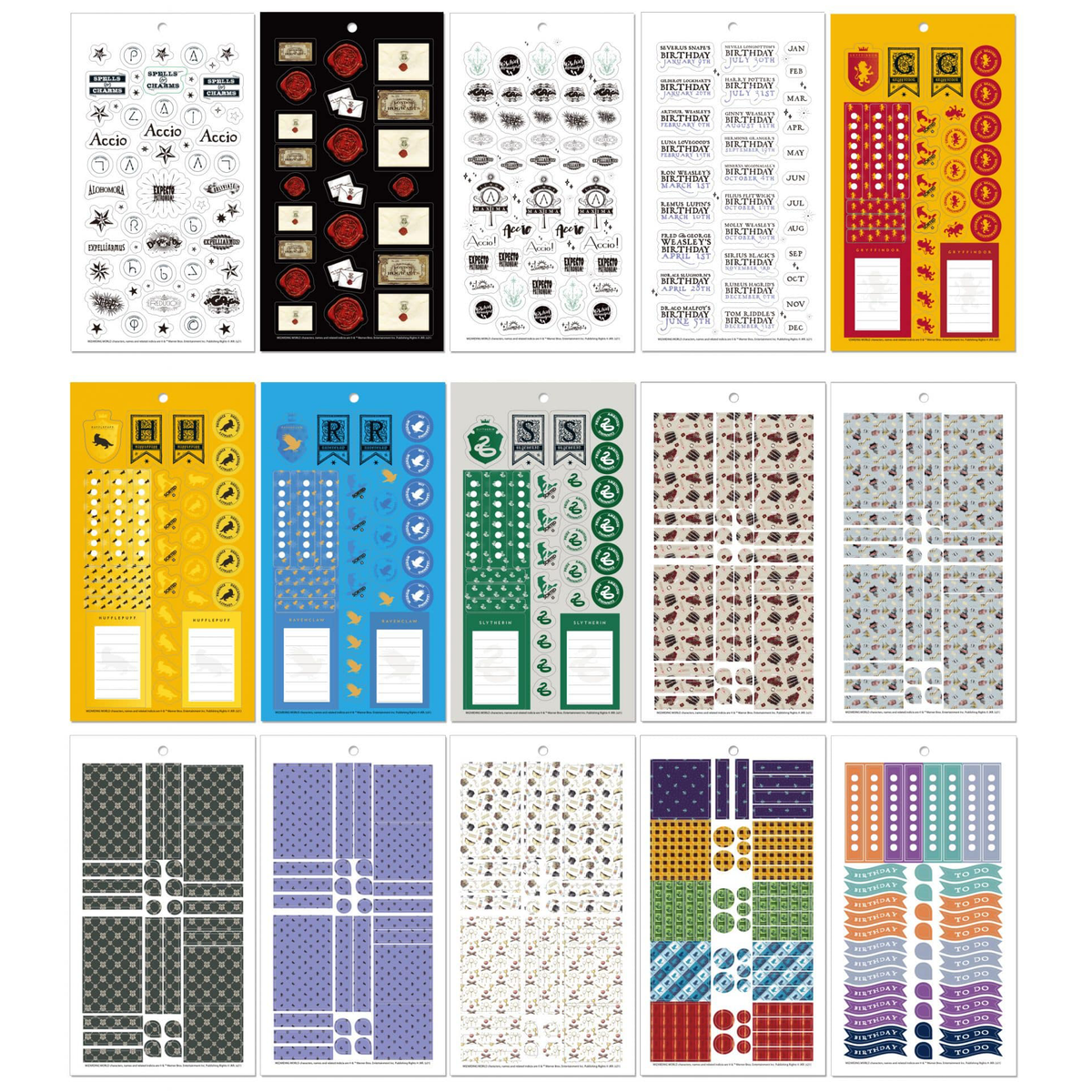 Harry Potter Planner Sticker Book