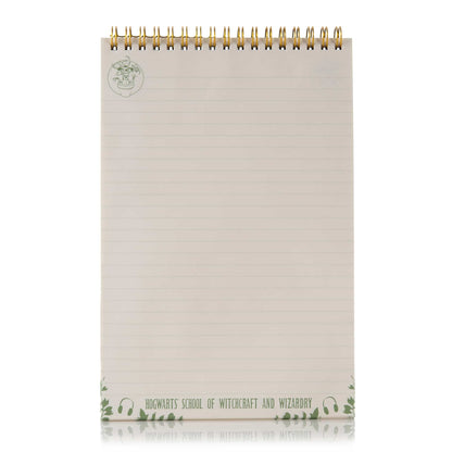 Harry Potter Herbology Top-Spiral Steno Notepad (6'' x 9'')