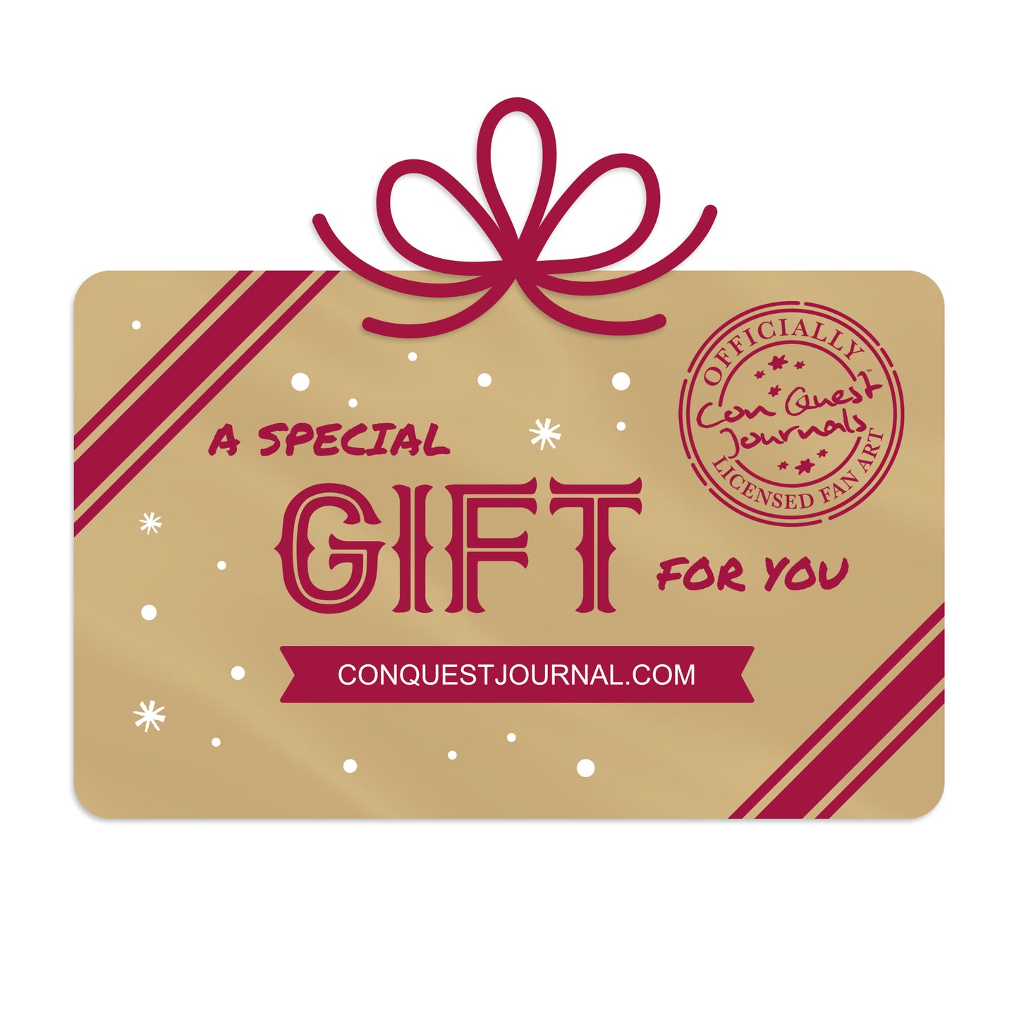 Con*Quest Journals Holiday E-Gift Card