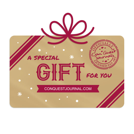 Con*Quest Journals E-Gift Card