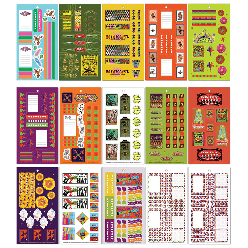 Harry Potter Planner Sticker Book Bundle (2-Pack)