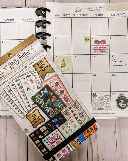 Harry Potter Planner Sticker Book Bundle (2-Pack)