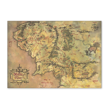 Lord of the Rings Middle Earth Backdrop Wall Banner (5ft x 7ft)