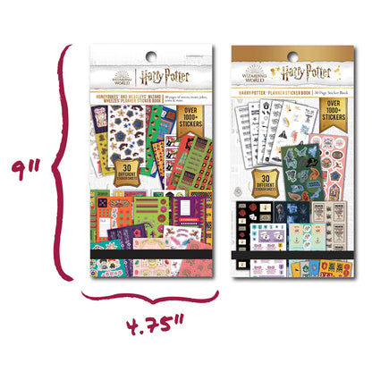 Harry Potter Planner Sticker Book Bundle (2-Pack)