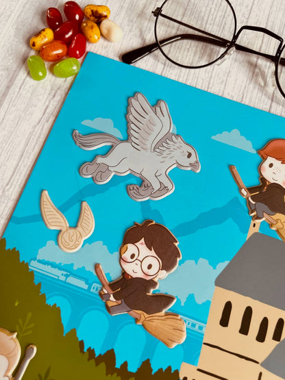 Harry Potter Hogwarts Puffy Sticker Activity Set