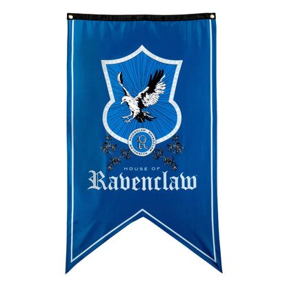 Harry Potter Ravenclaw House Pride Bundle (30'' x 50'' Banner, 60-Pack Decals & Wall Collage Kit)