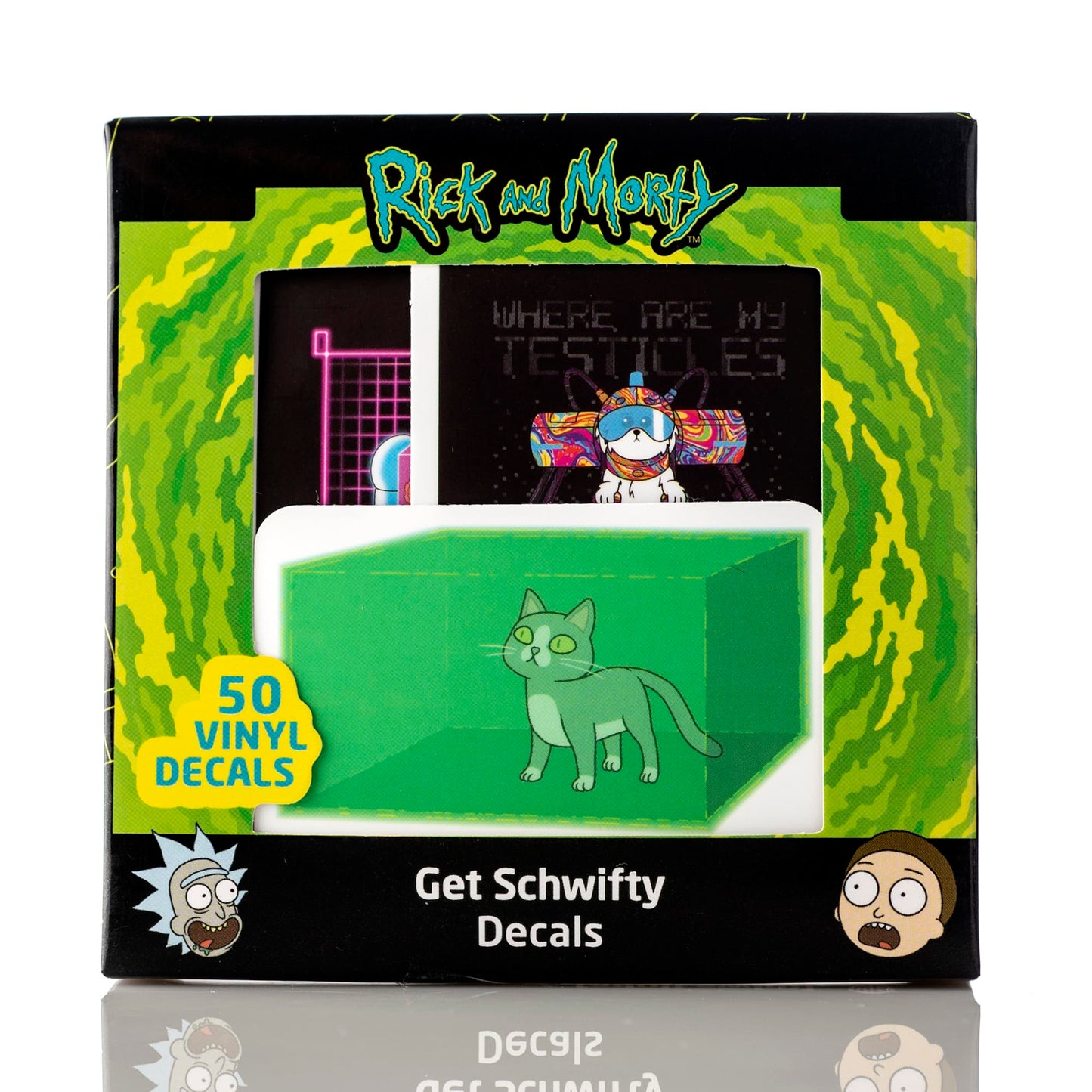 Rick and Morty Get Schwifty Decals (50-Pack)