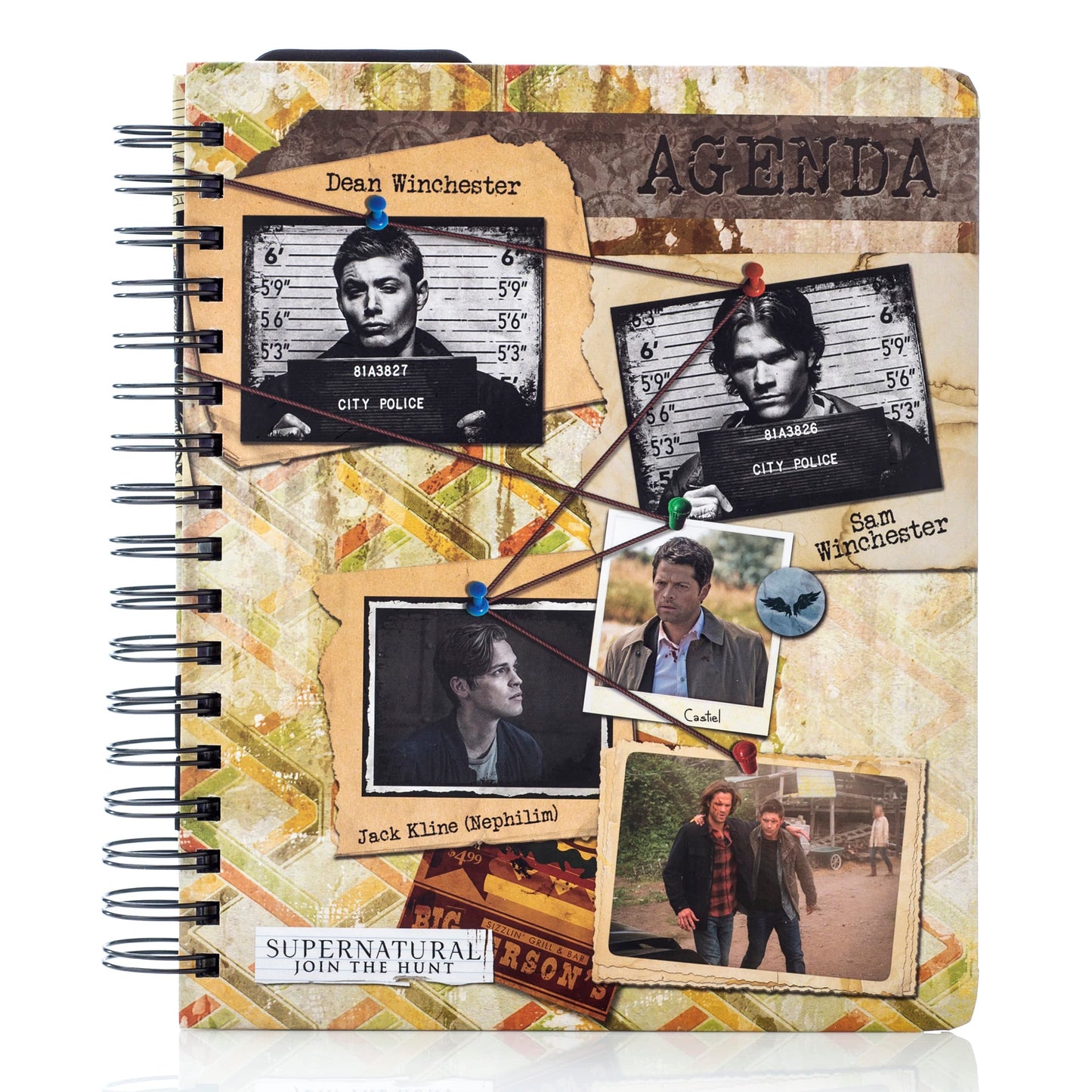 Supernatural The Road So Far Undated Weekly Planner