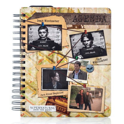 Supernatural The Road So Far Undated Weekly Planner