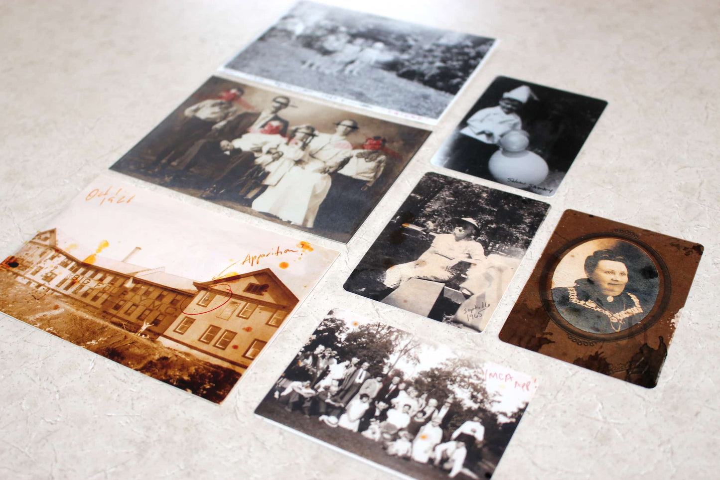 Creepy Photos for Supernatural John Winchester Replica Journal (Set of 7)