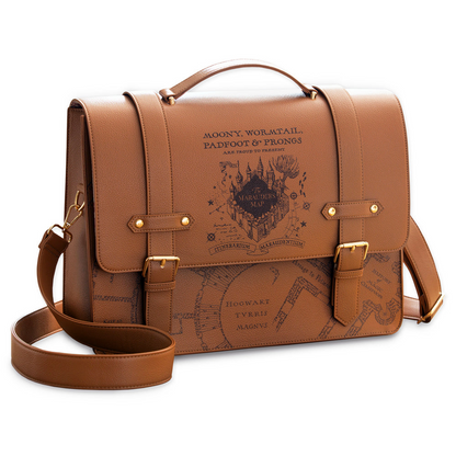 Harry Potter Marauder's Map Messenger Tote Bag & Desk Mat Bundle