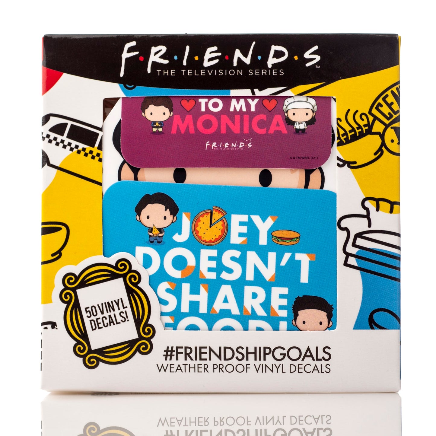 Friends Friendship Goals Decals (50-Pack)