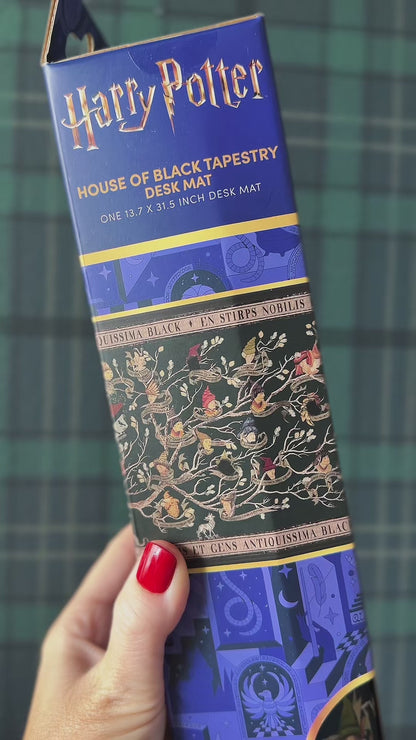 Harry Potter House of Black Desk Mat (13.7'' x 31.5'')
