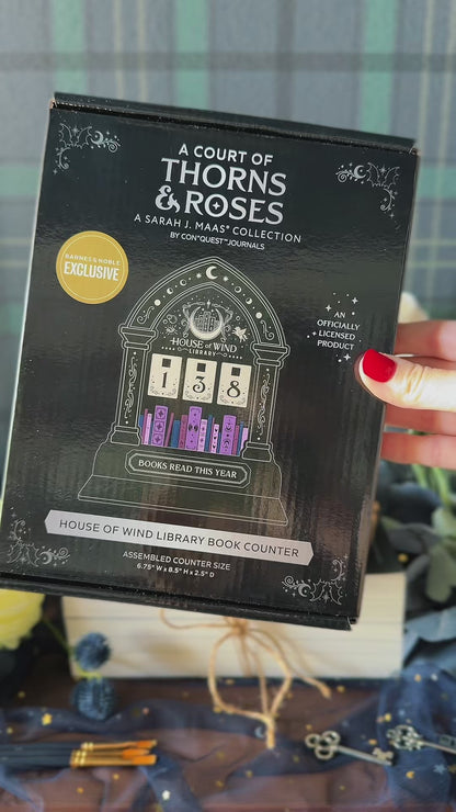 A Court of Thorns and Roses: House of Wind Library Book Counter