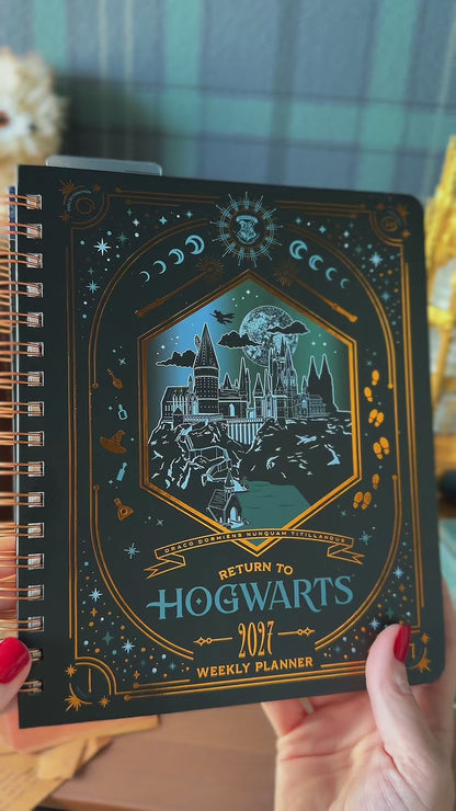 Harry Potter Return to Hogwarts 2027 Weekly Planner, Personal Organizer
