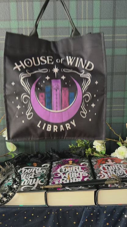 A Court of Thorns and Roses: House of Wind Library Book Bag (ConQuest Journals Exclusive)