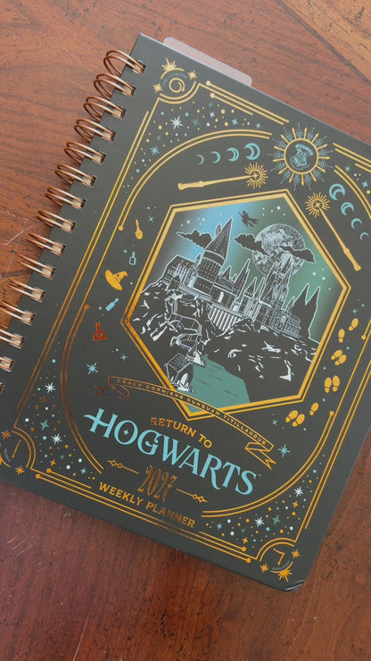 Harry Potter Return to Hogwarts 2027 Weekly Planner