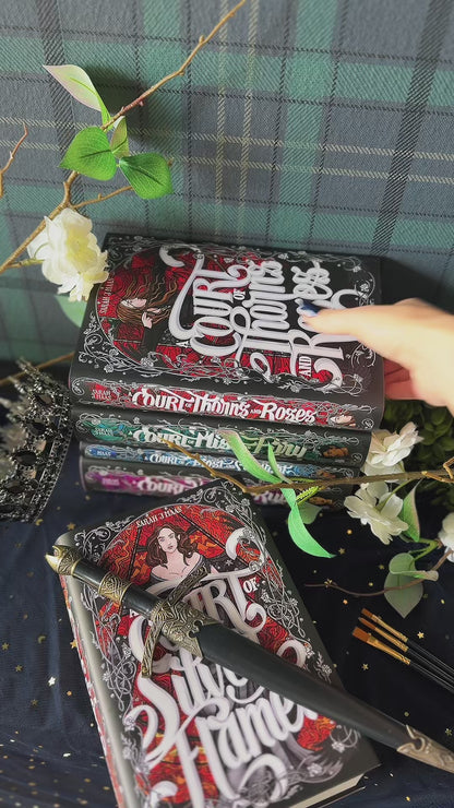 A Court of Thorns and Roses: House of Wind Library Book Review Sticky Notepad (3'' x 6.5'')