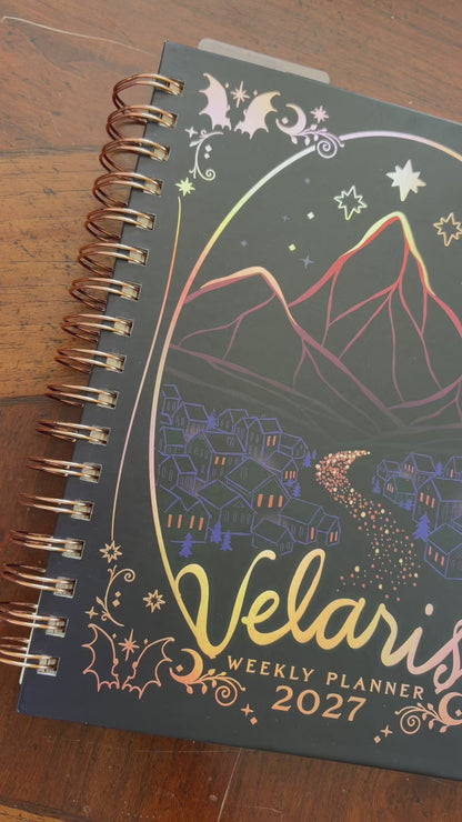 A Court of Thorns and Roses: Velaris 2027 Weekly Planner