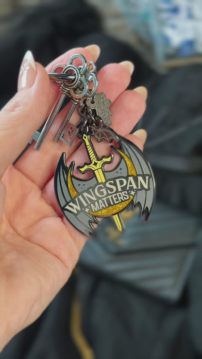 A Court of Thorns and Roses: Wingspan Matters Bag Charm