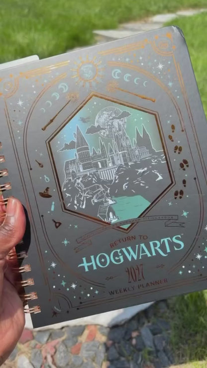 Harry Potter Return to Hogwarts 2027 Weekly Planner, Personal Organizer