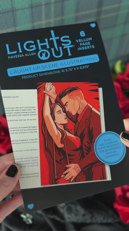 Caught Up Book Scene Illustrations (6-Pack) (ConQuest Journals Exclusive)