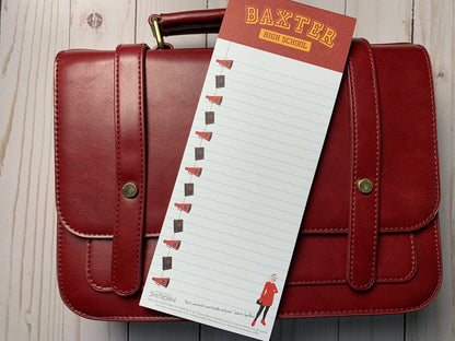 Chilling Adventures of Sabrina Baxter High List Notepad (3.5'' x 9'')